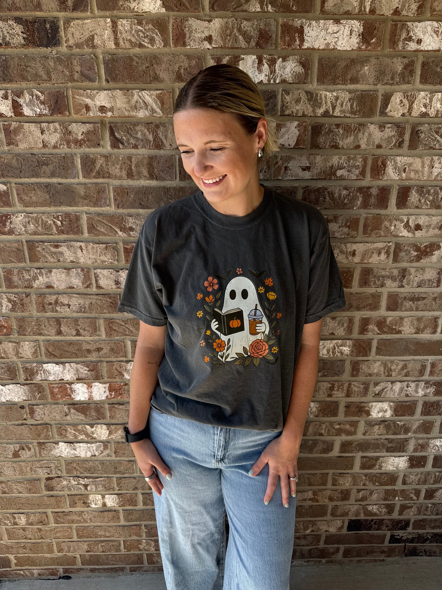 Spooky Little Reader T-shirt/Crewneck