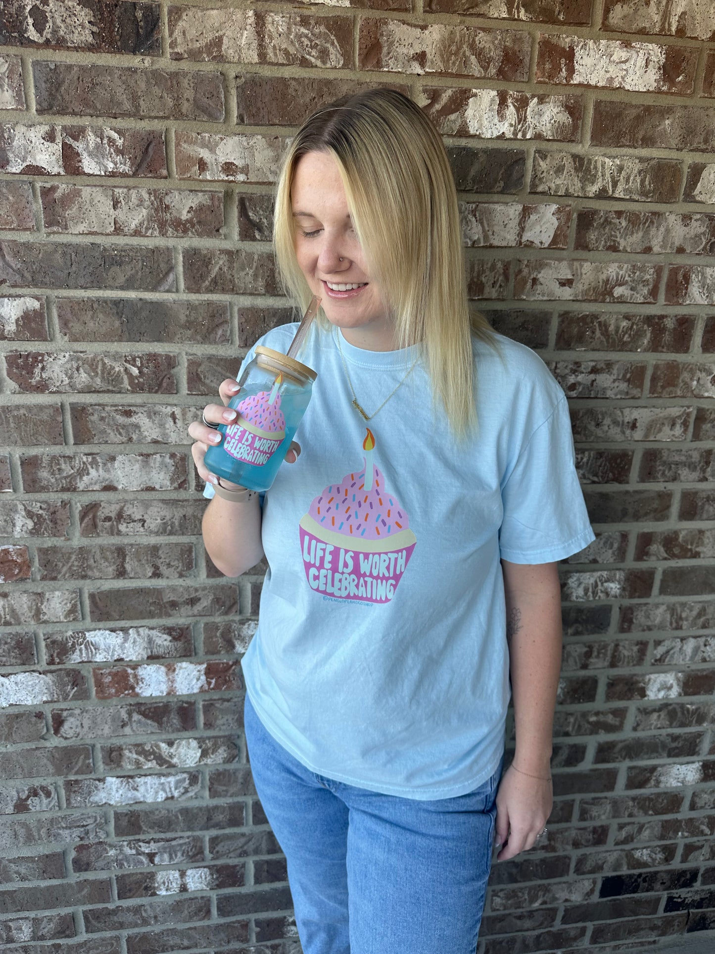 Life is Worth Celebrating Tshirt (4th Anniversary)