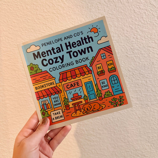 Mental Health Coloring Book