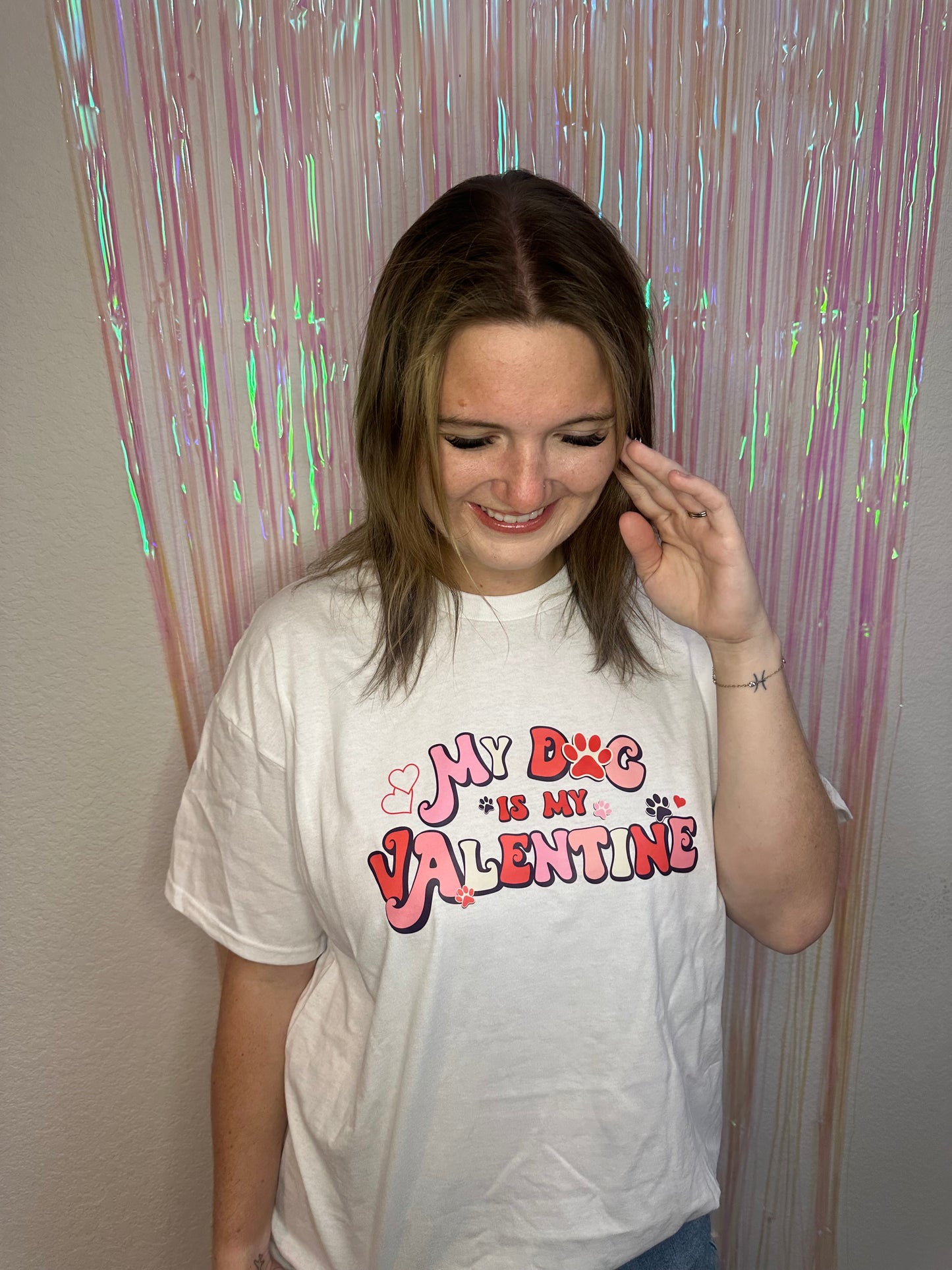 My Dog Is My Valentine T-shirt