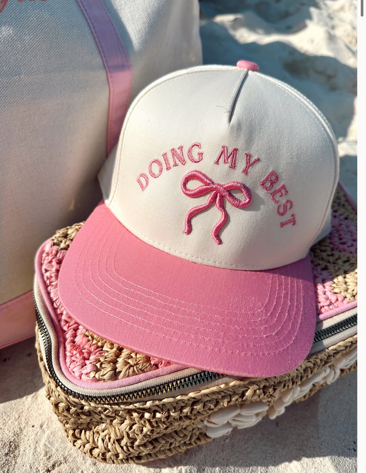 Doing My Best Vintage Trucker Hat