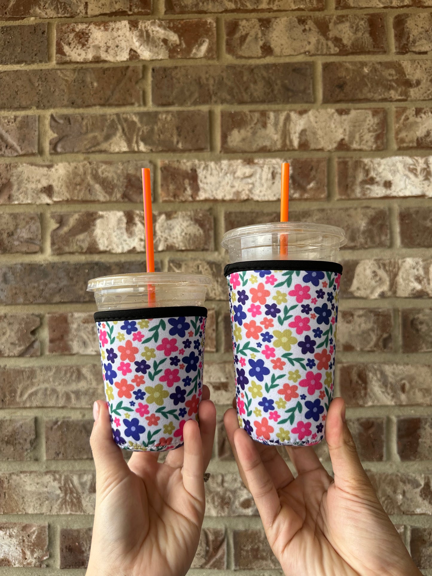Floral Cup Coozie