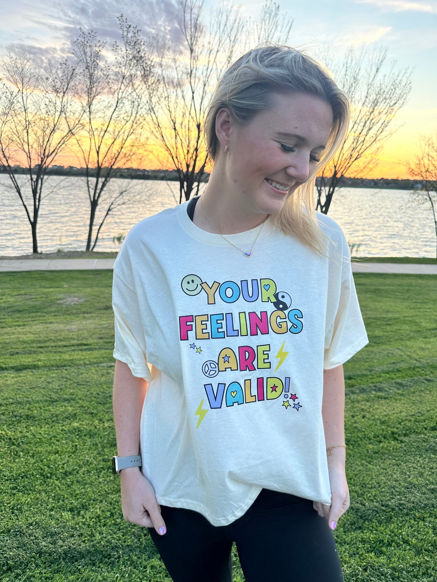 Your Feelings Are Valid Boxy Crop Top