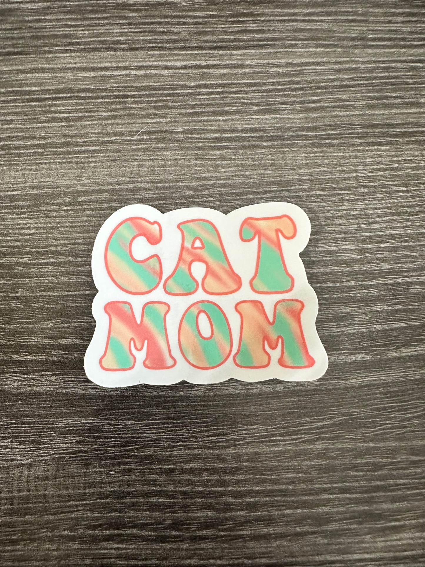 Cat Mom Sticker