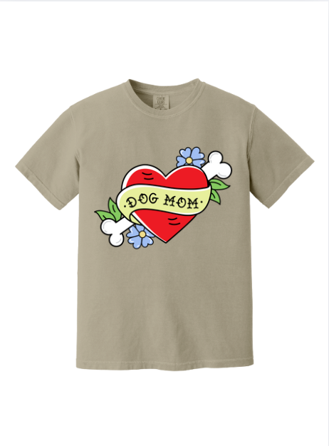 Dog Mom/Cat Mom Tattoo T-shirt