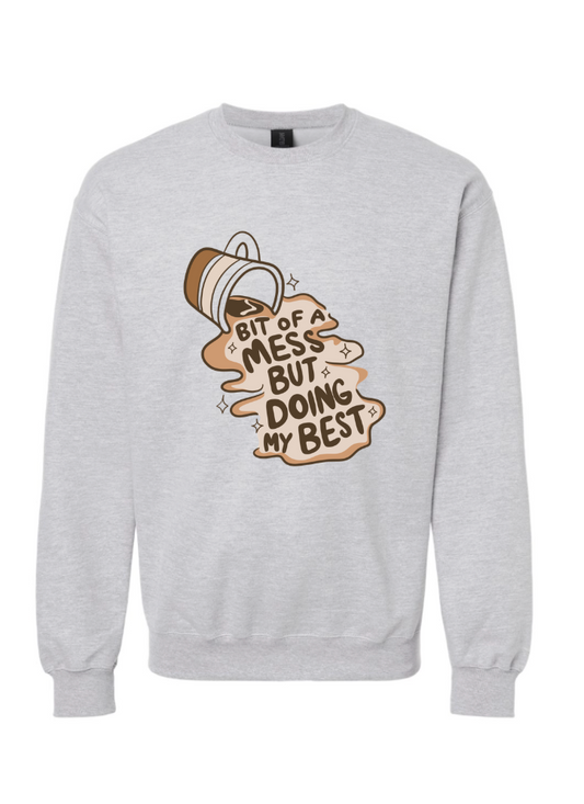 Bit of a Mess Tshirt/Crewneck