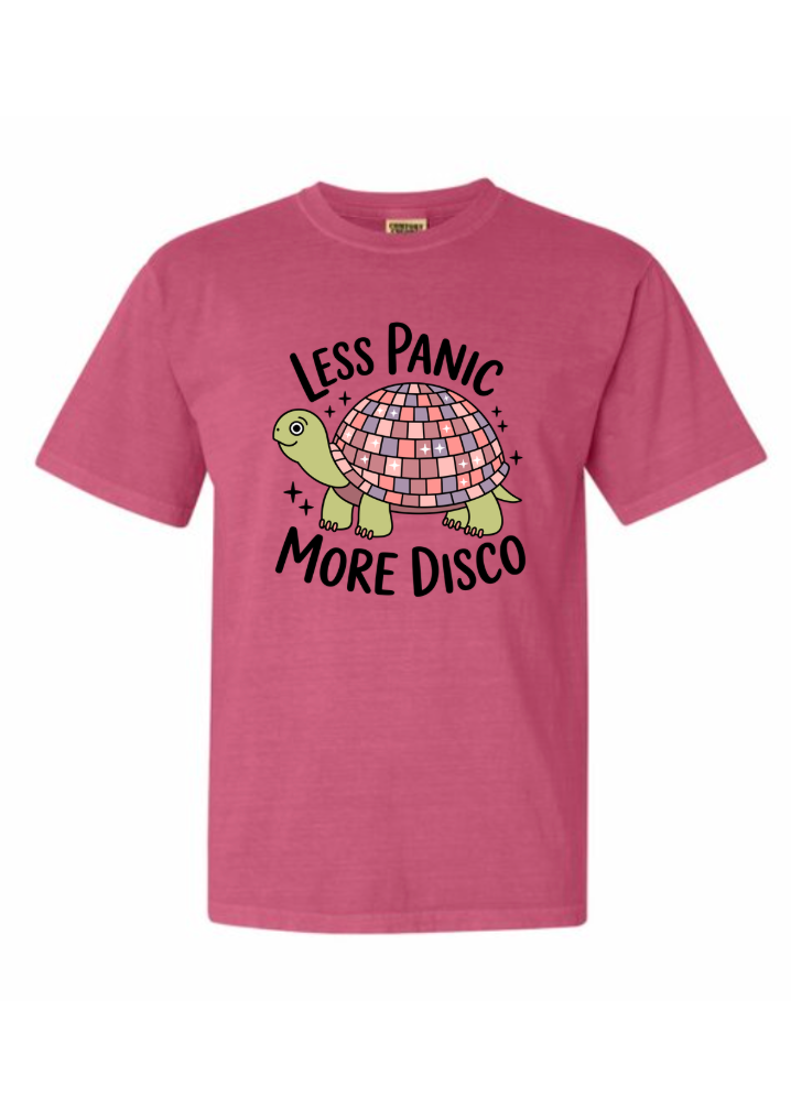 Less Panic More Disco Tshirt/Crewneck