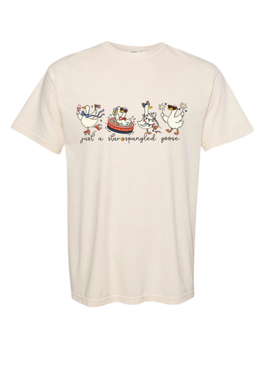 Star Spangled Goose Tshirt