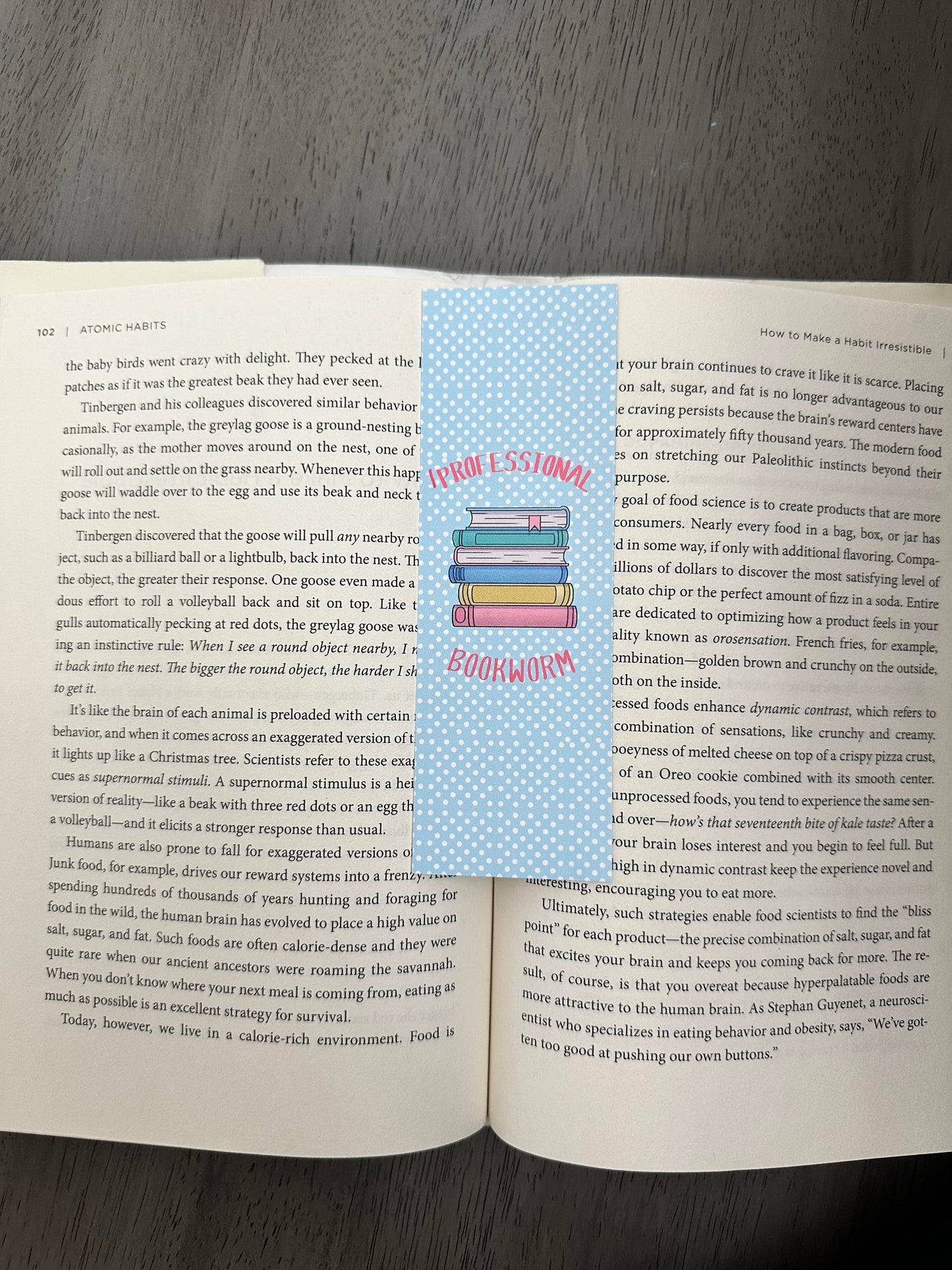 'Oopsie' Bookmarks