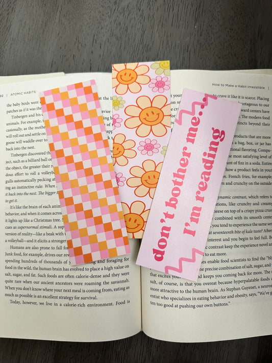 Retro Girl Bookmarks