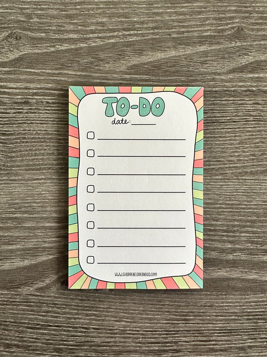 To-Do List Notepad 4x6