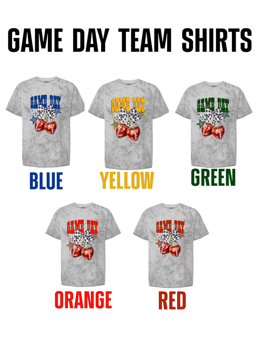 TEAM COLOR- Game Day Tshirt