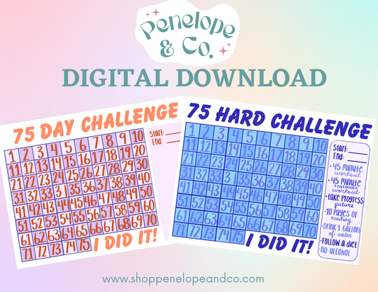 75 Day Challenge Digital Download