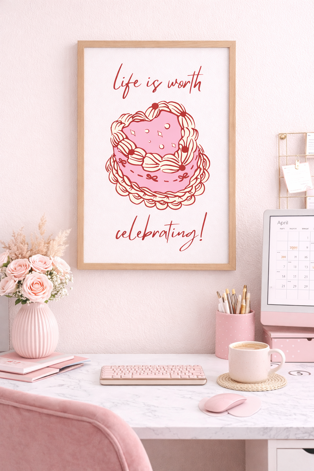 Life is Worth Celebrating Digital Print
