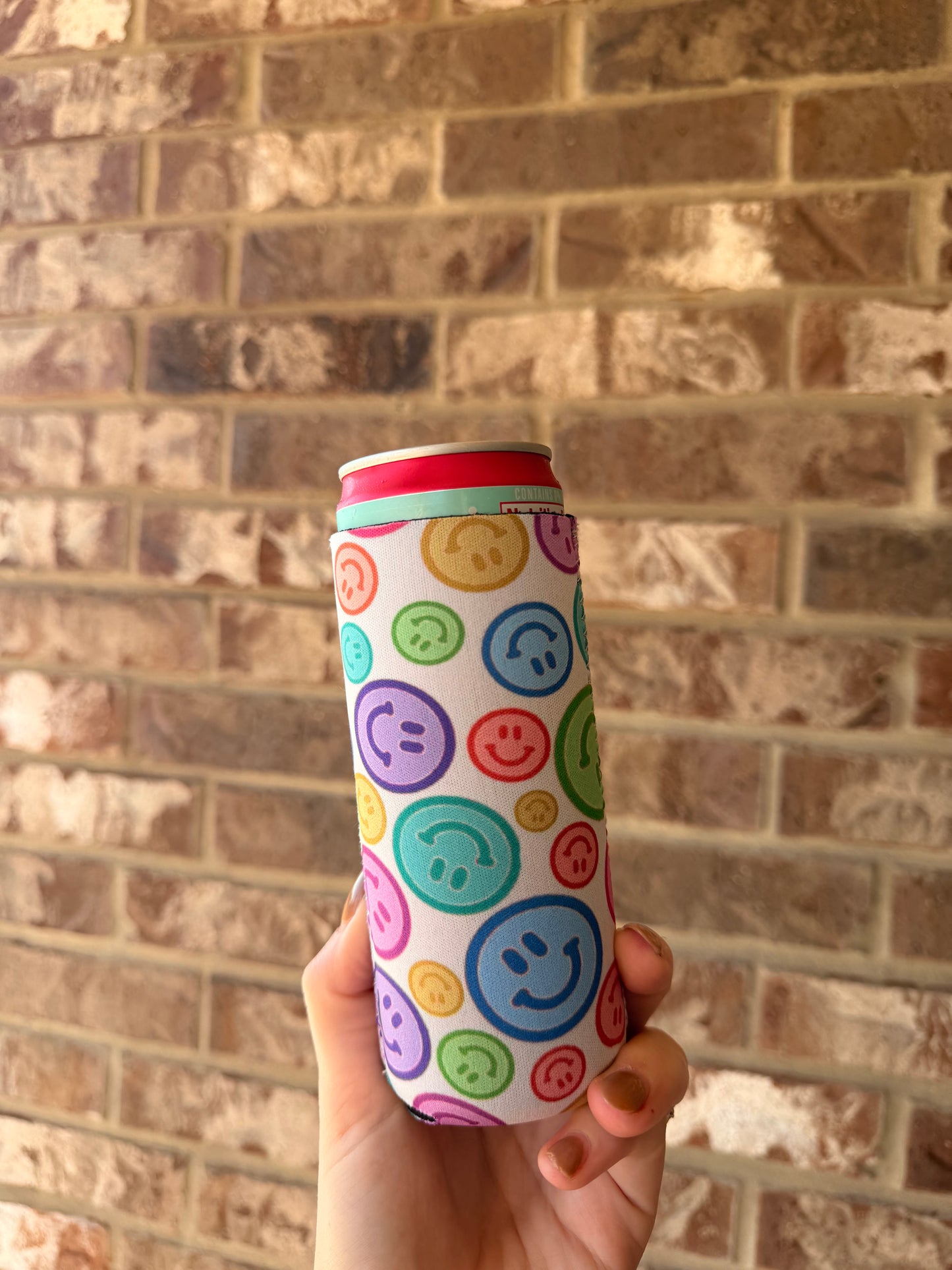 SMILEY Coozie (slim can and cup)