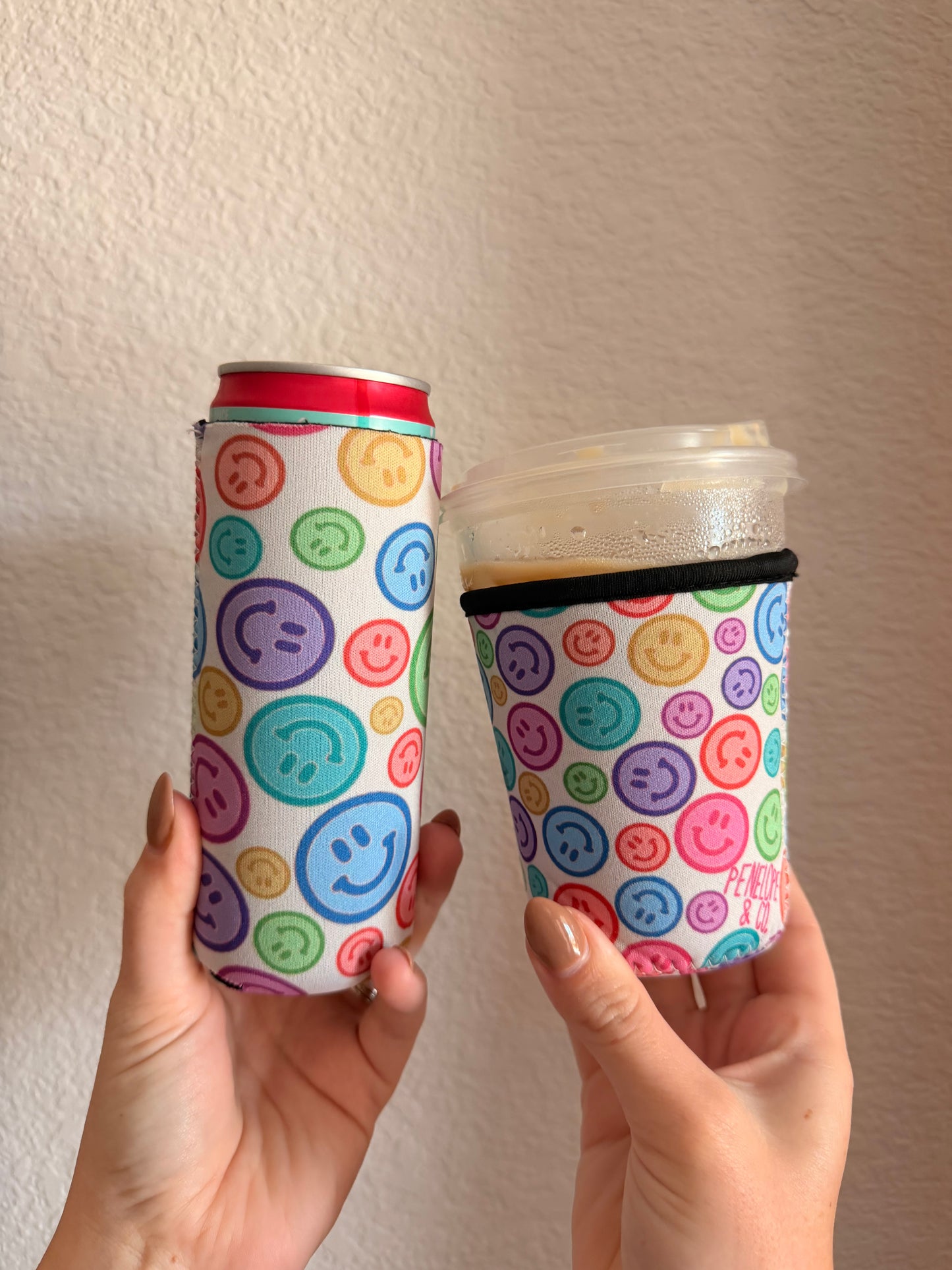 SMILEY Coozie (slim can and cup)