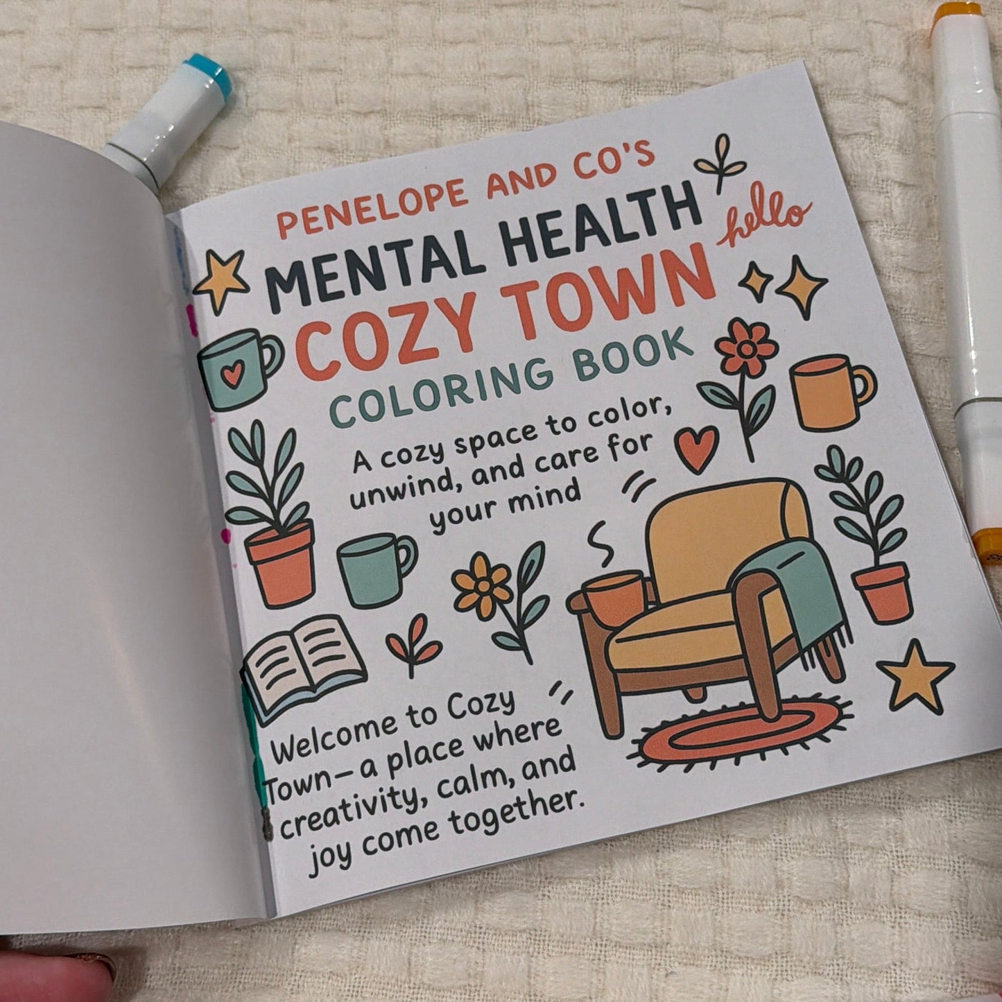 Mental Health Coloring Book