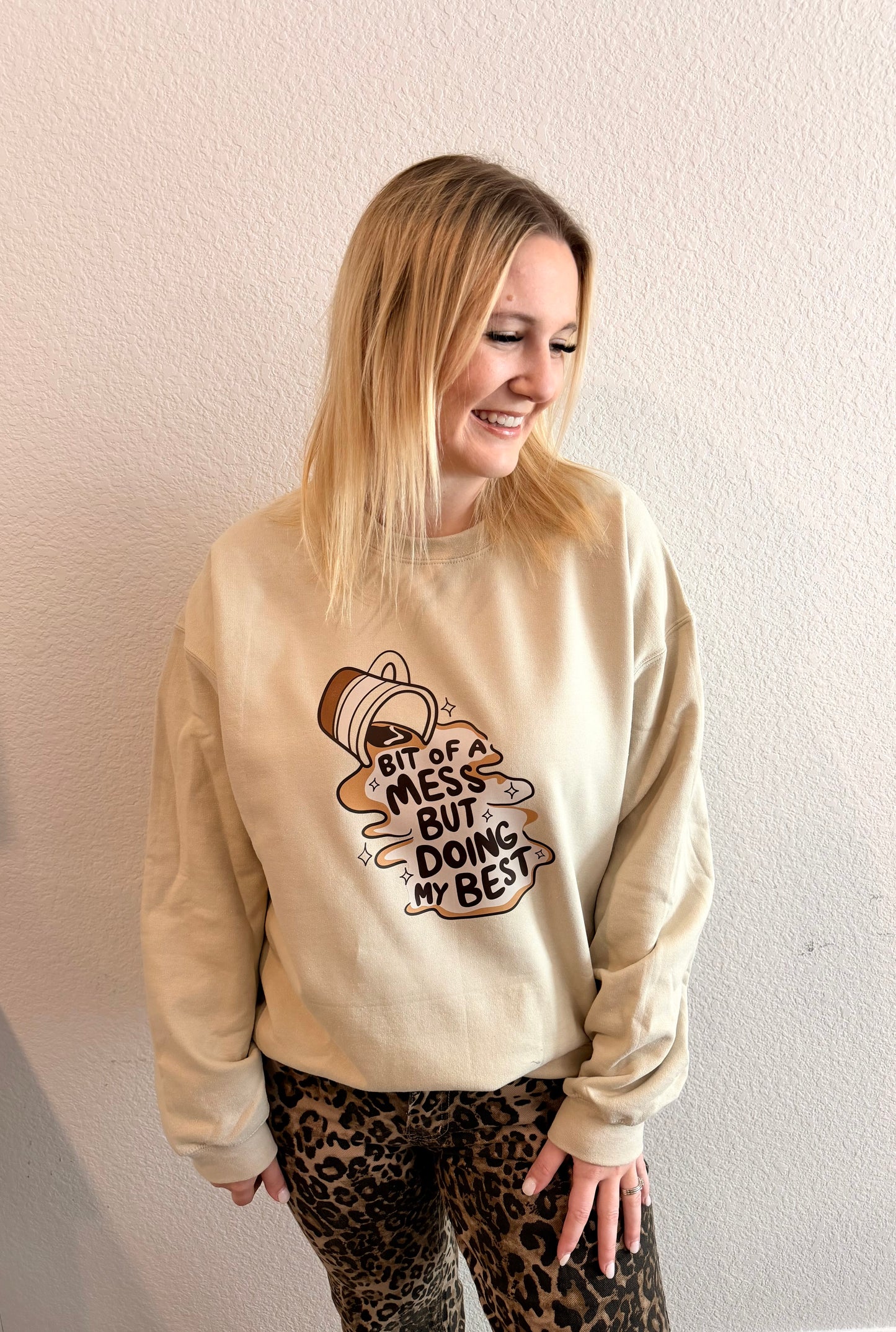Bit of a Mess Tshirt/Crewneck