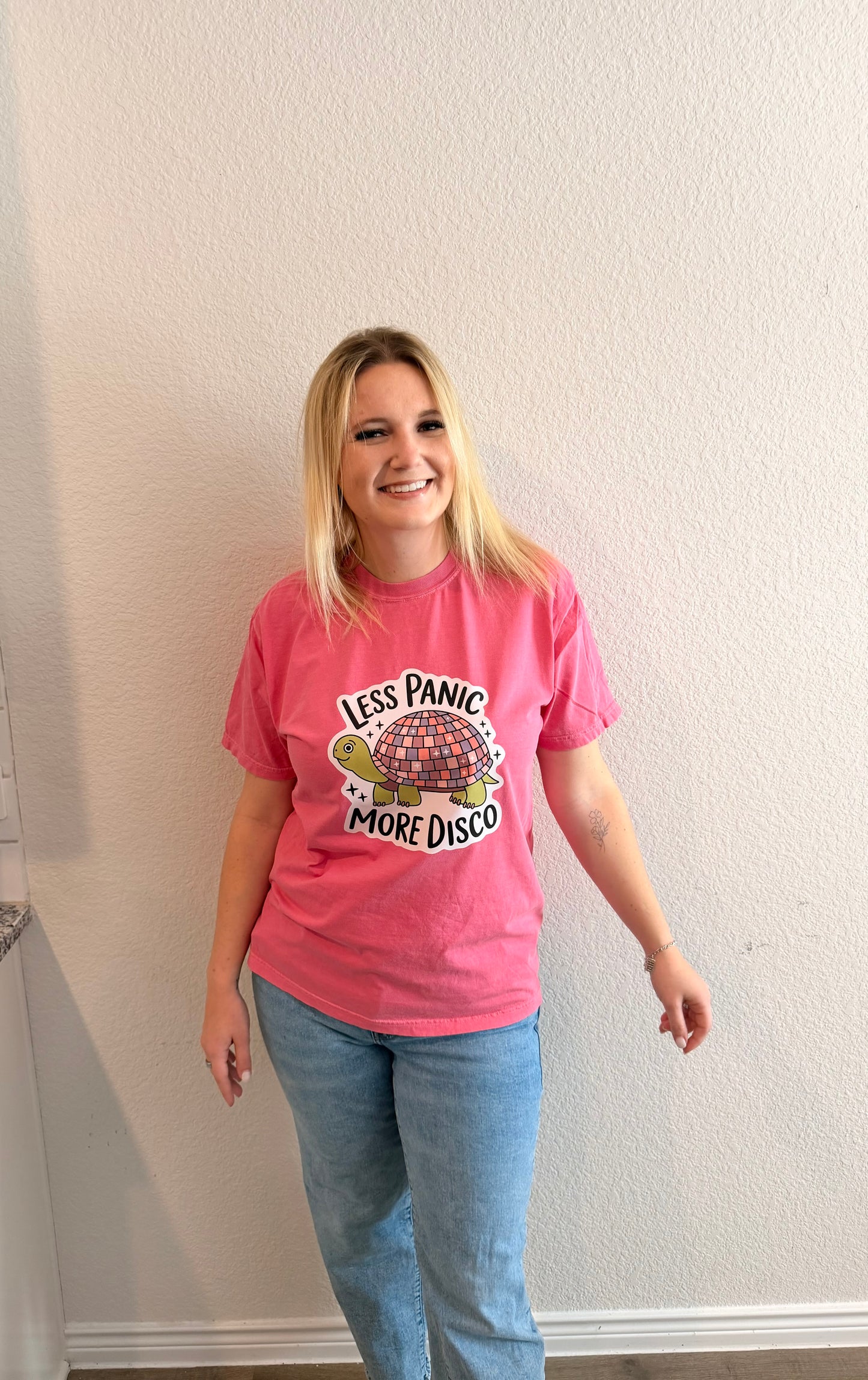Less Panic More Disco Tshirt/Crewneck