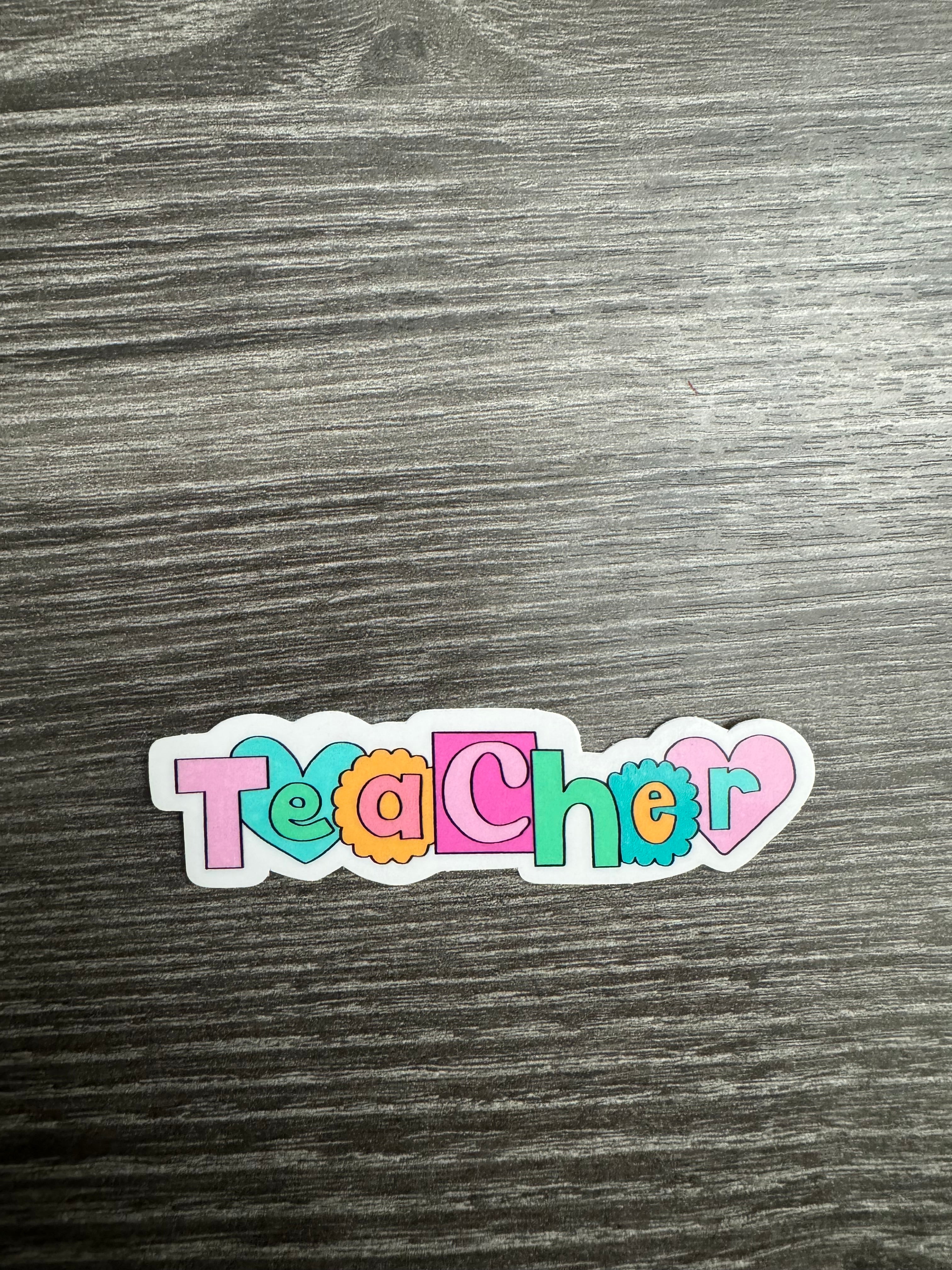 Teacher Sticker – ShopPenelopeandCo