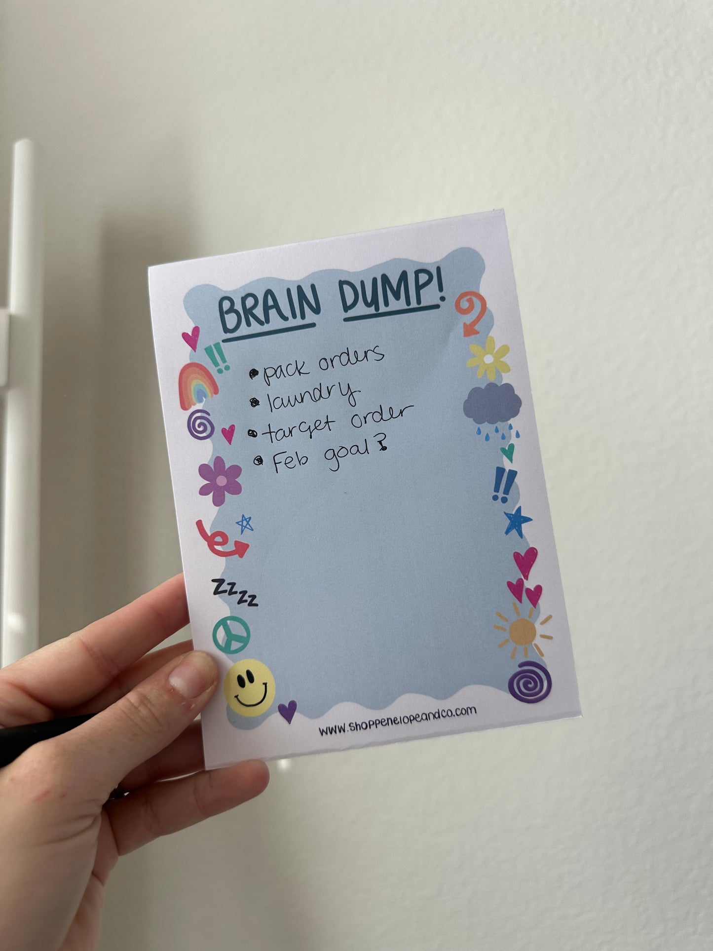 *PREORDER* Brain Dump Notepad