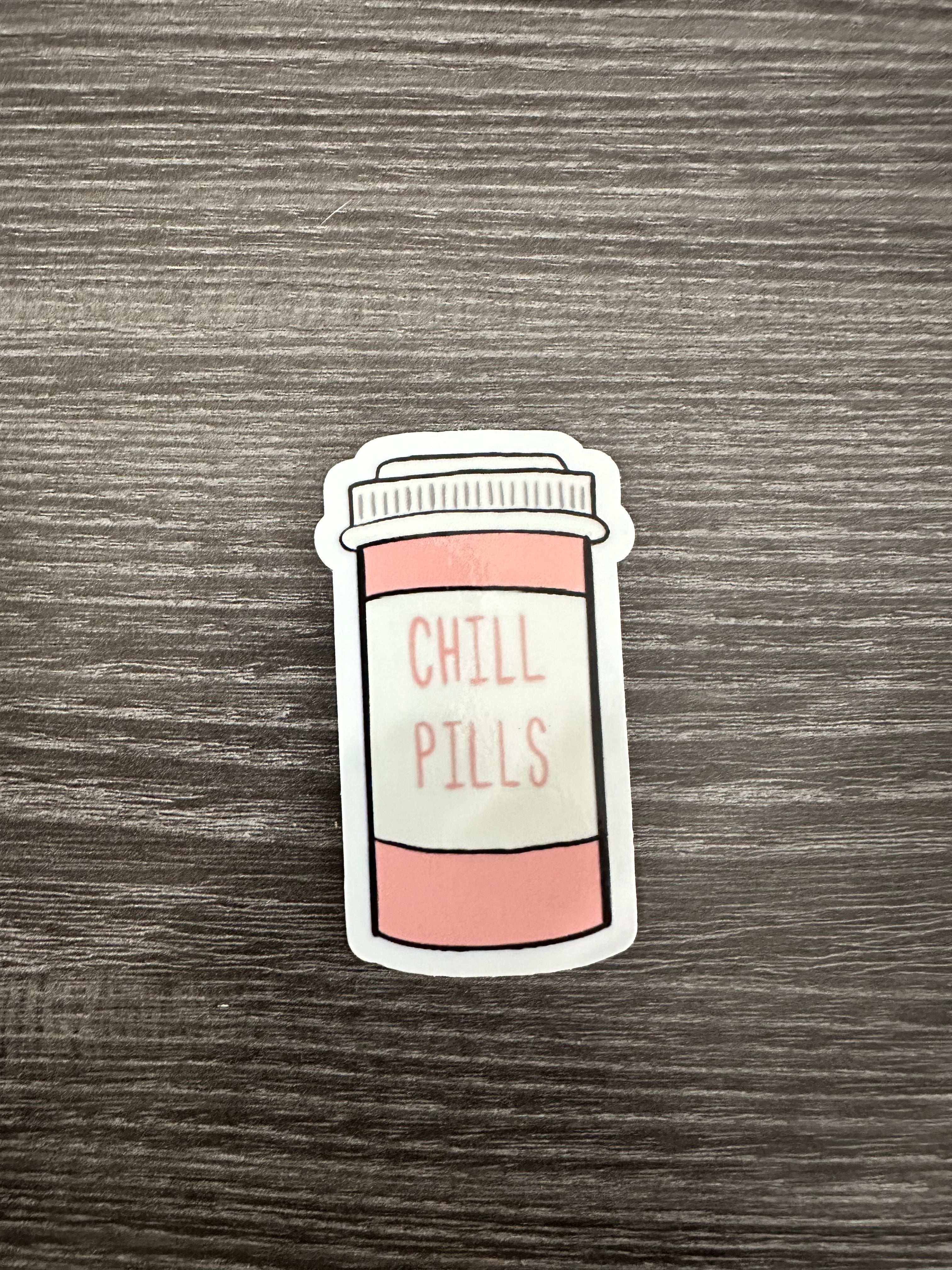 Chill Pills Sticker – ShopPenelopeandCo