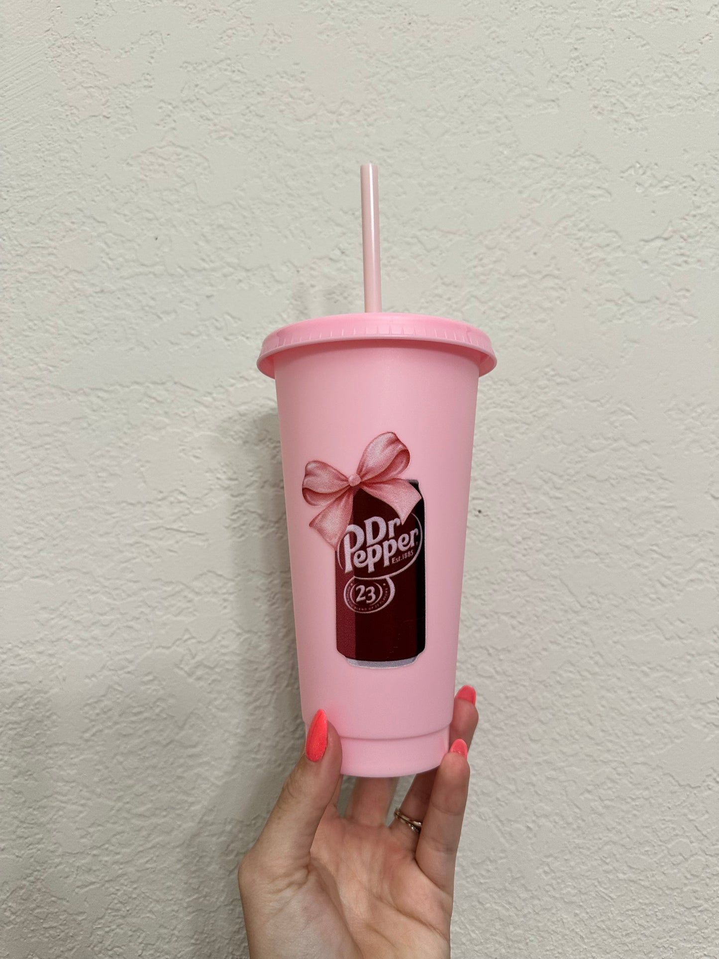 Soda with Bow Tumbler