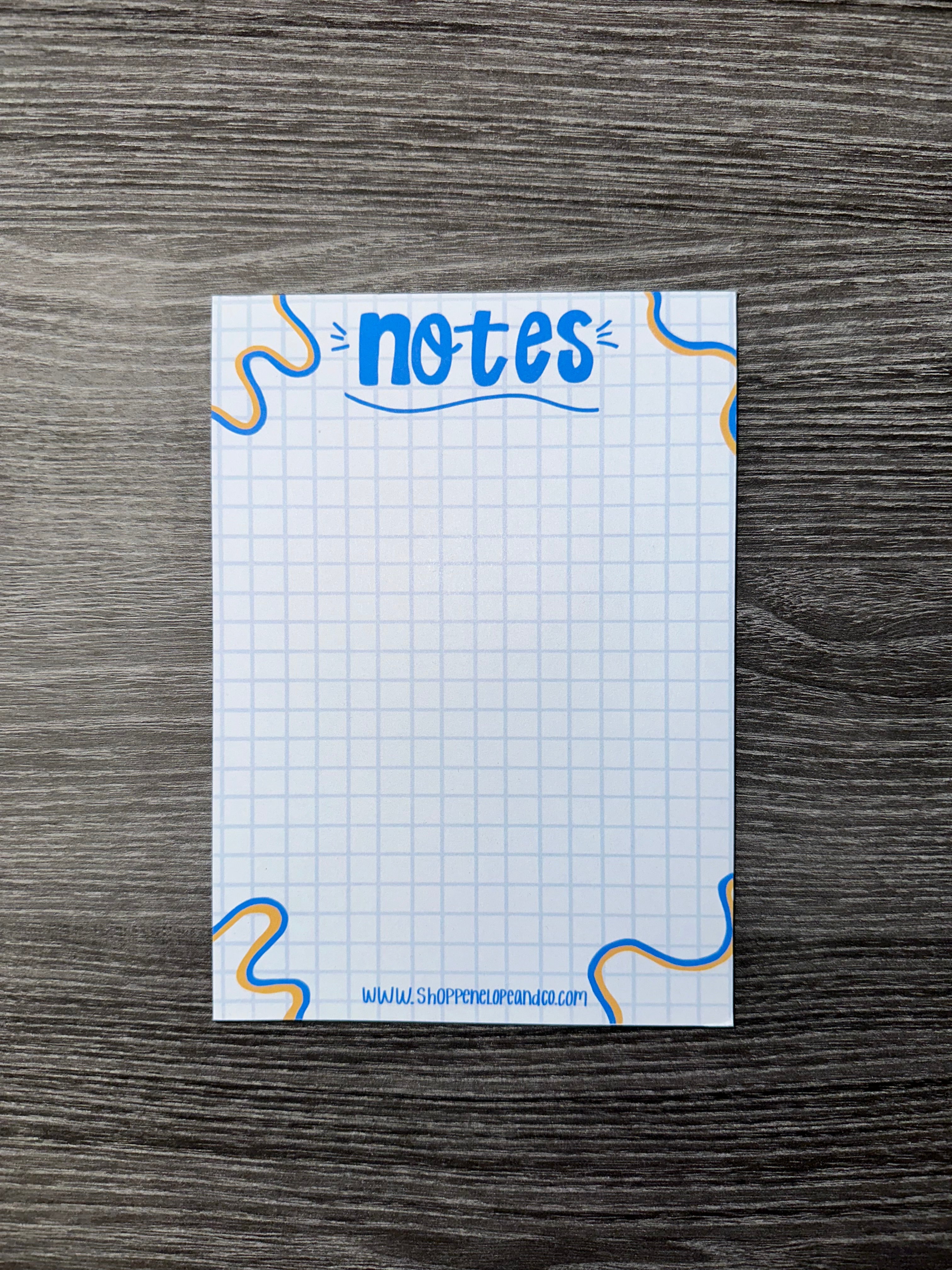 Notes Grid Paper Notepad – ShopPenelopeandCo