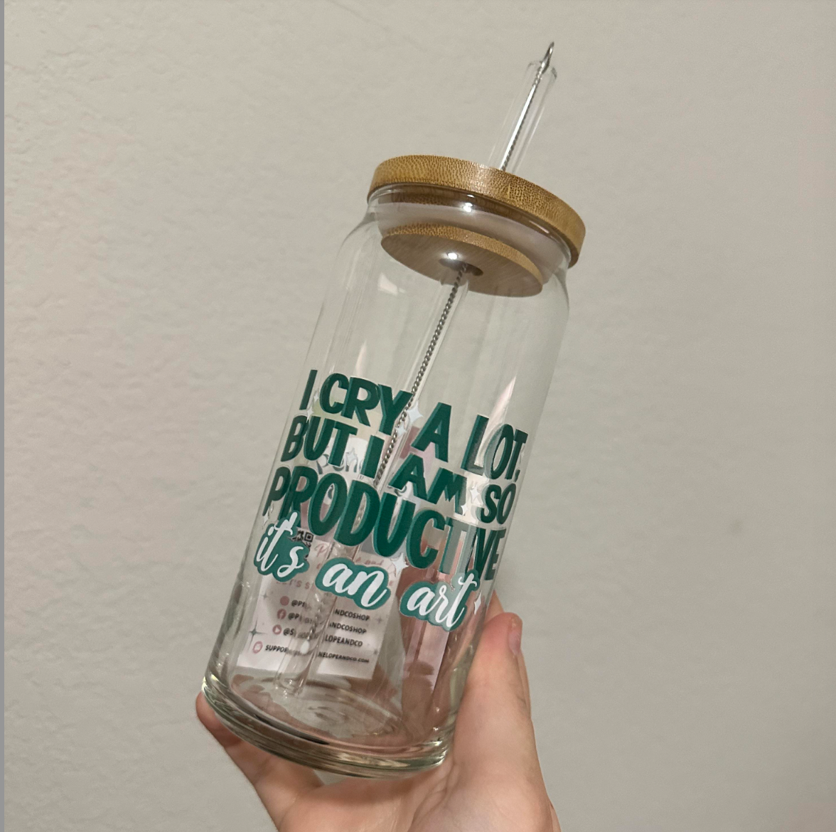 I Cry Alot (TTPD) Beer Glass Cup