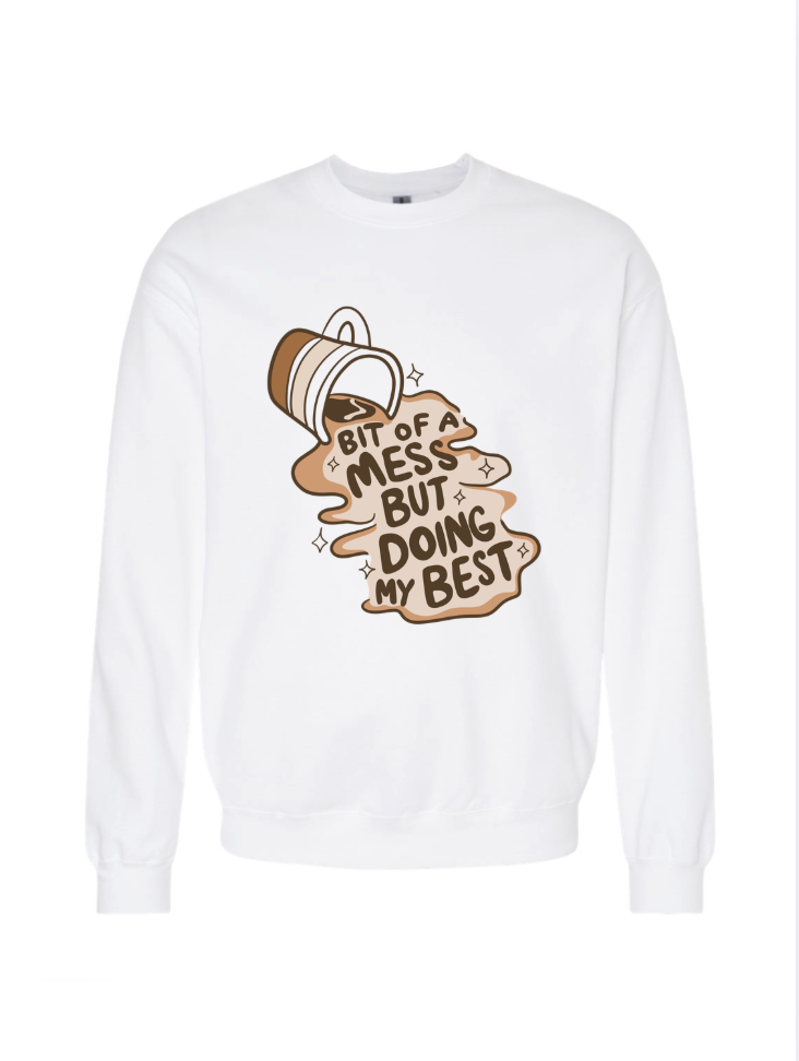 Bit of a Mess Tshirt/Crewneck
