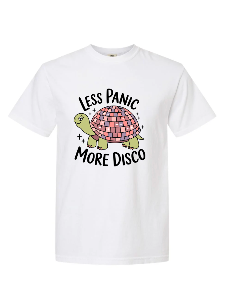 Less Panic More Disco Tshirt/Crewneck