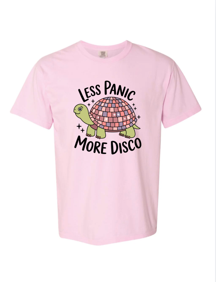 Less Panic More Disco Tshirt/Crewneck