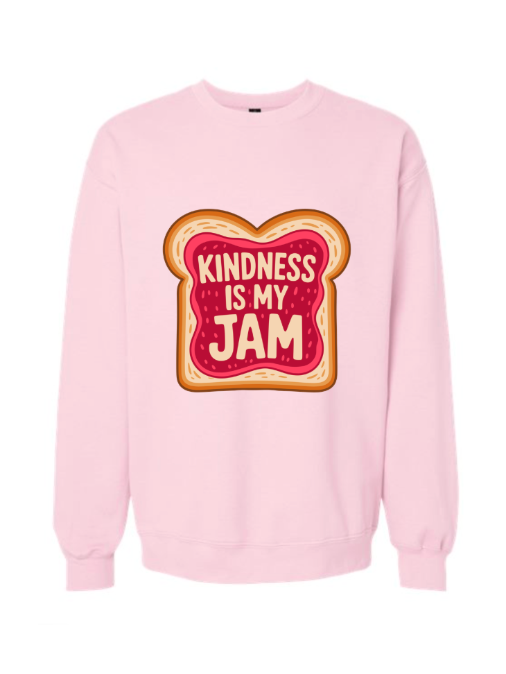 Kindness is My Jam Tshirt/Crewneck