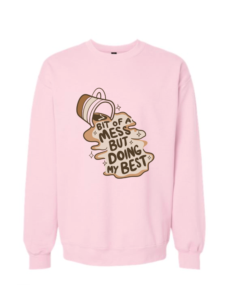 Bit of a Mess Tshirt/Crewneck