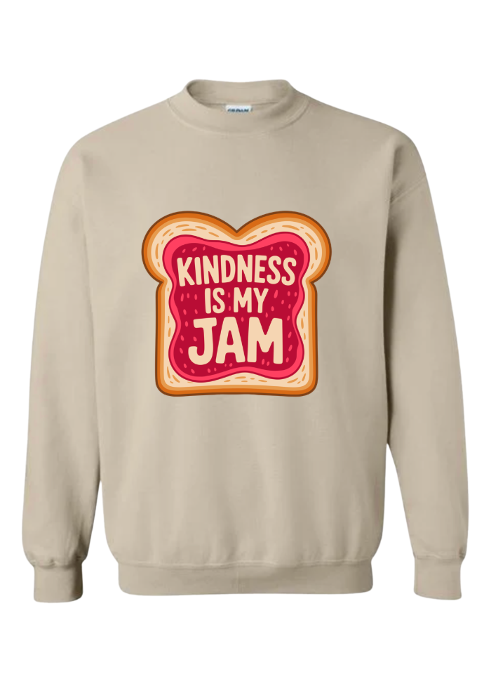 Kindness is My Jam Tshirt/Crewneck