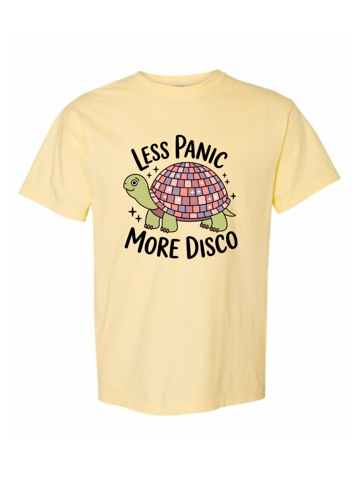 Less Panic More Disco Tshirt/Crewneck