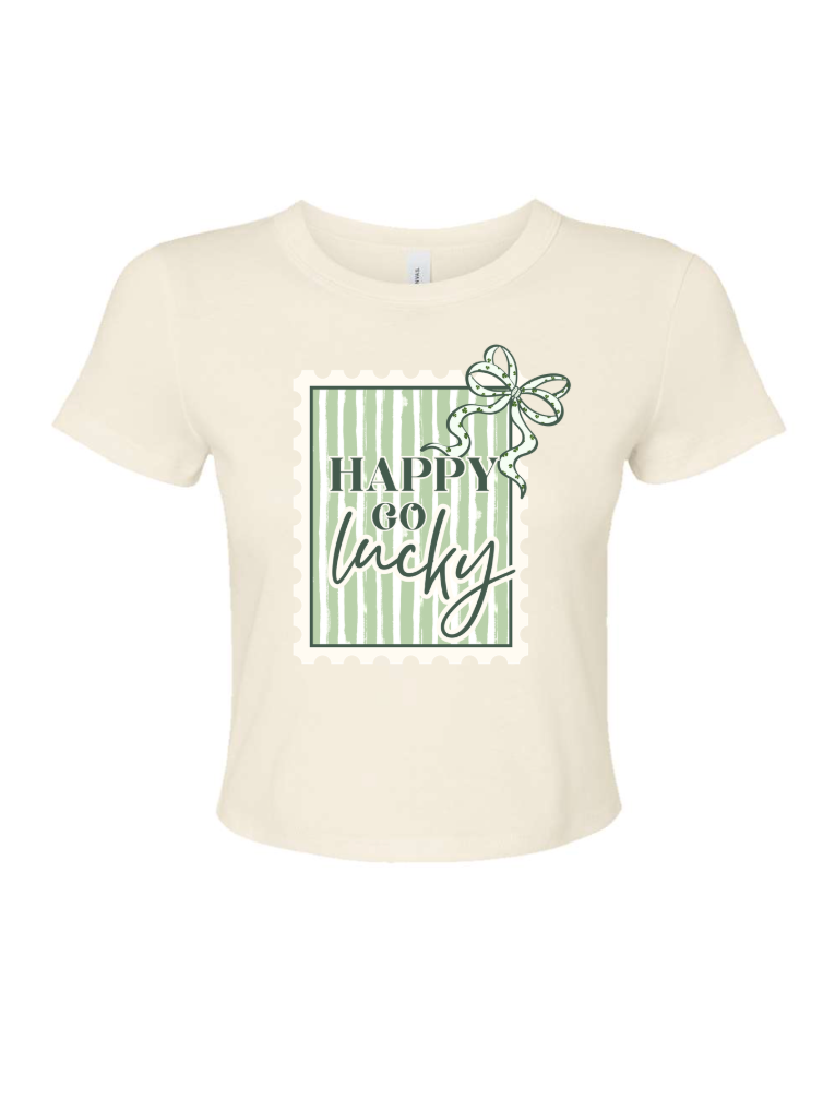 Happy Go Lucky Tshirt/Crewneck