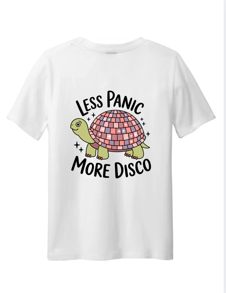 Less Panic More Disco Tshirt