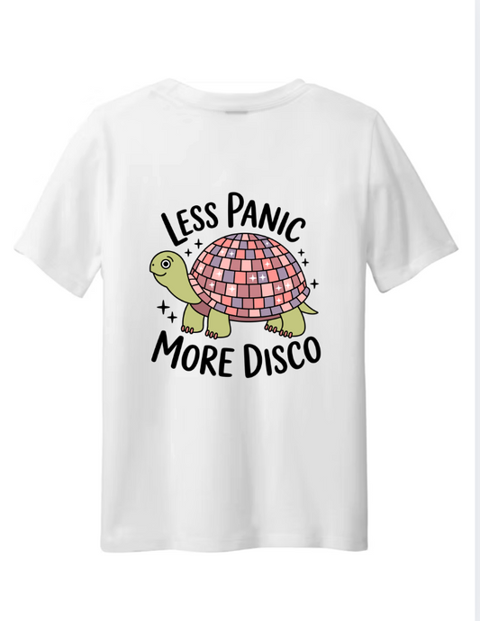Less Panic More Disco Tshirt