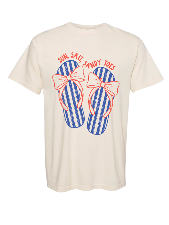 Sun, Salt, Sandy Toes Tshirt