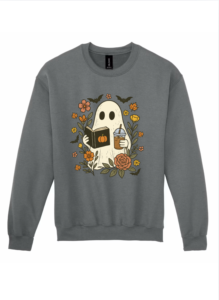 Spooky Little Reader T-shirt/Crewneck