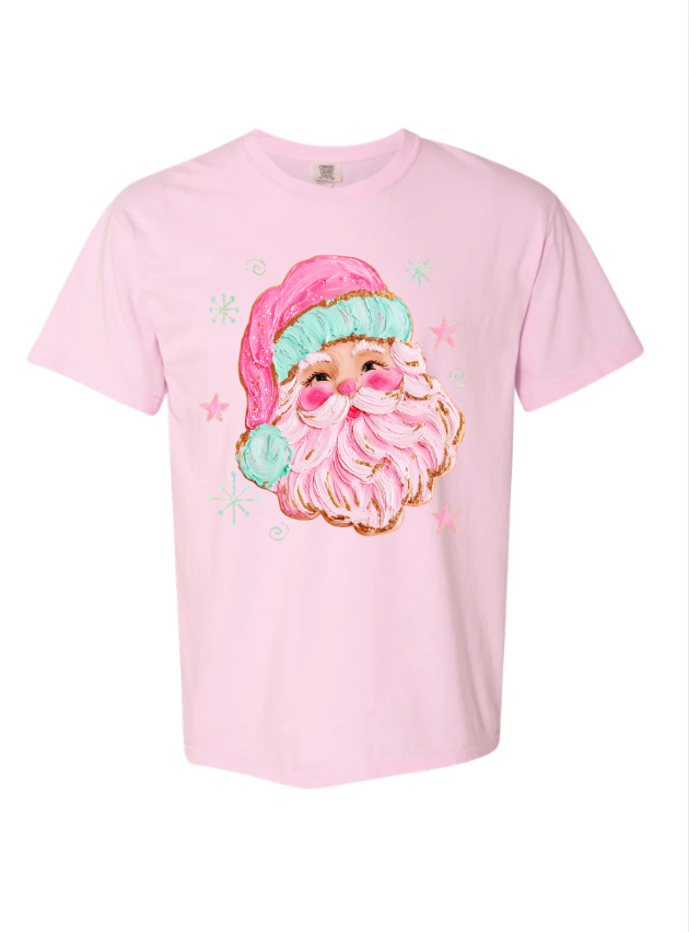 Painted Santa Crewneck/Tshirt